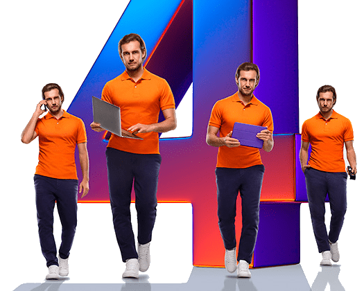 Великолепная четверка Ростелеком в&nbsp;деревня Малый Камаган (Курганская область)